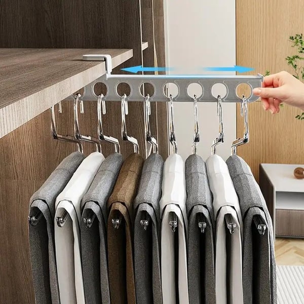 Owronline - Intelligent pull-out slide trouser rack