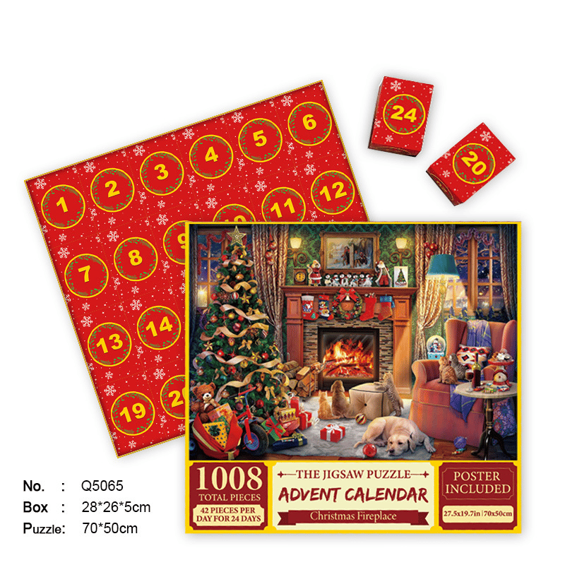 🎄Last day! 💥Special sale - Christmas Advent Calendar Puzzle - owronline