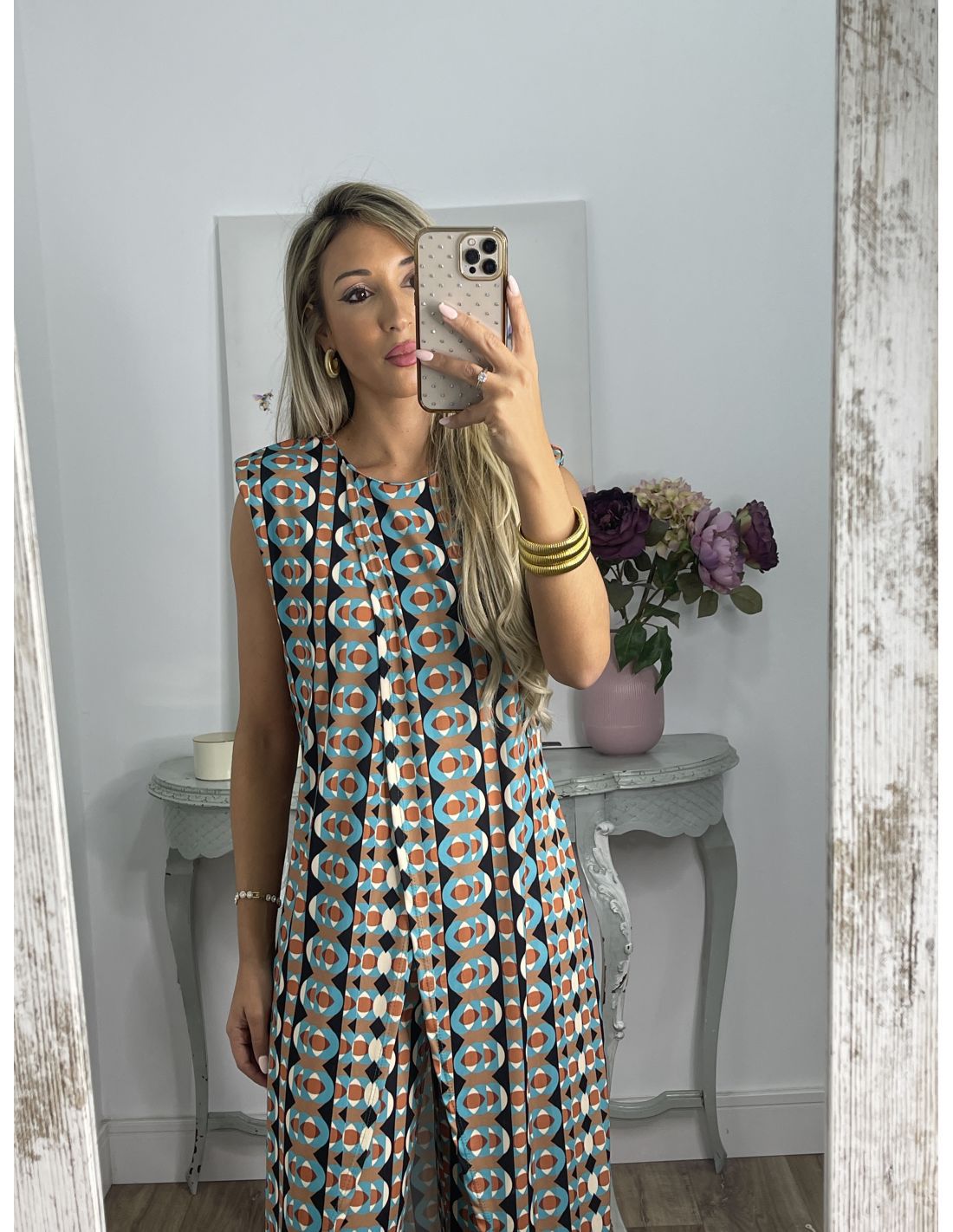 Owronline - New Arrival Abstract Printed Comfy Suit For Women