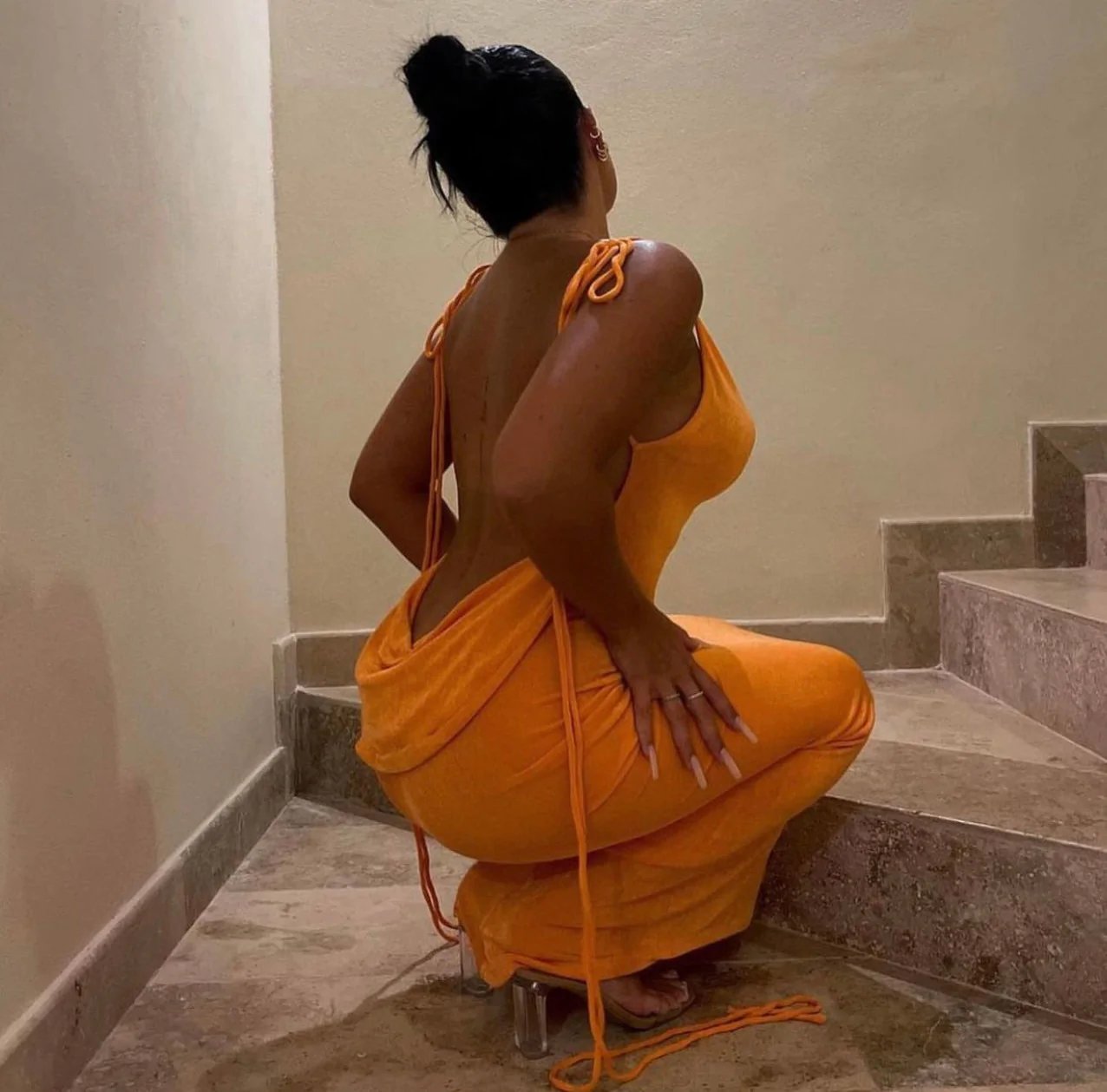 Owronline - Serenity Backless Maxi Dress - owronline
