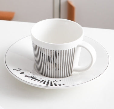 Owronline - Moving Reflection Creative Coffee Cup Mirror Reflection Coffee Mug