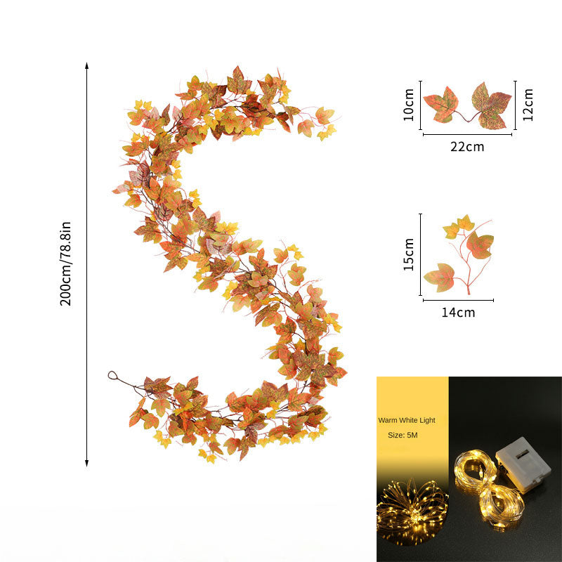 Owronline - Autumn Leaves LED Garland