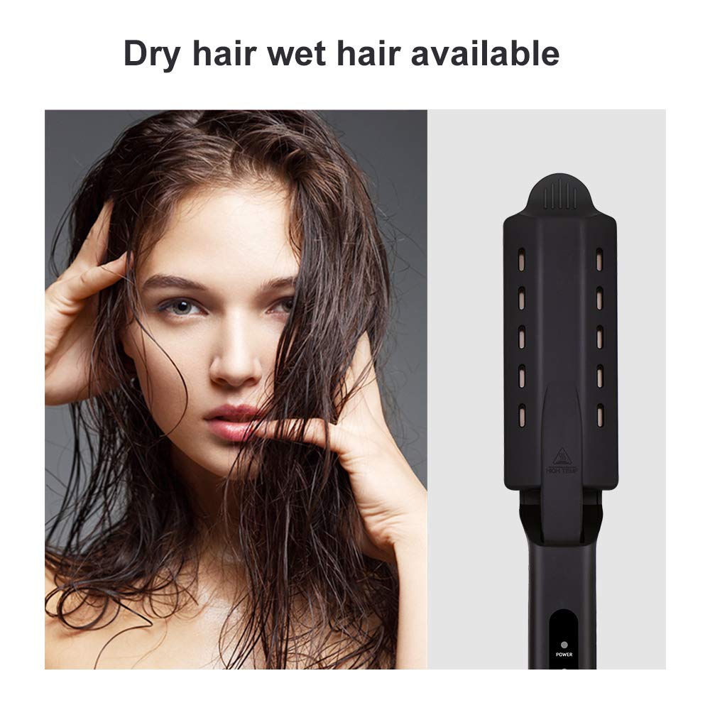 Owronline - Professional Ceramic Tourmaline Ionic Flat Iron Hair Straightener