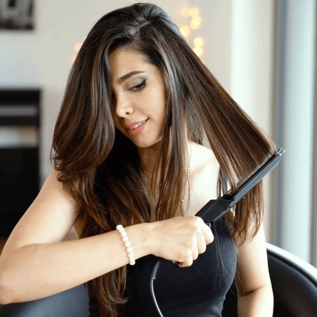 Owronline - Professional Ceramic Tourmaline Ionic Flat Iron Hair Straightener