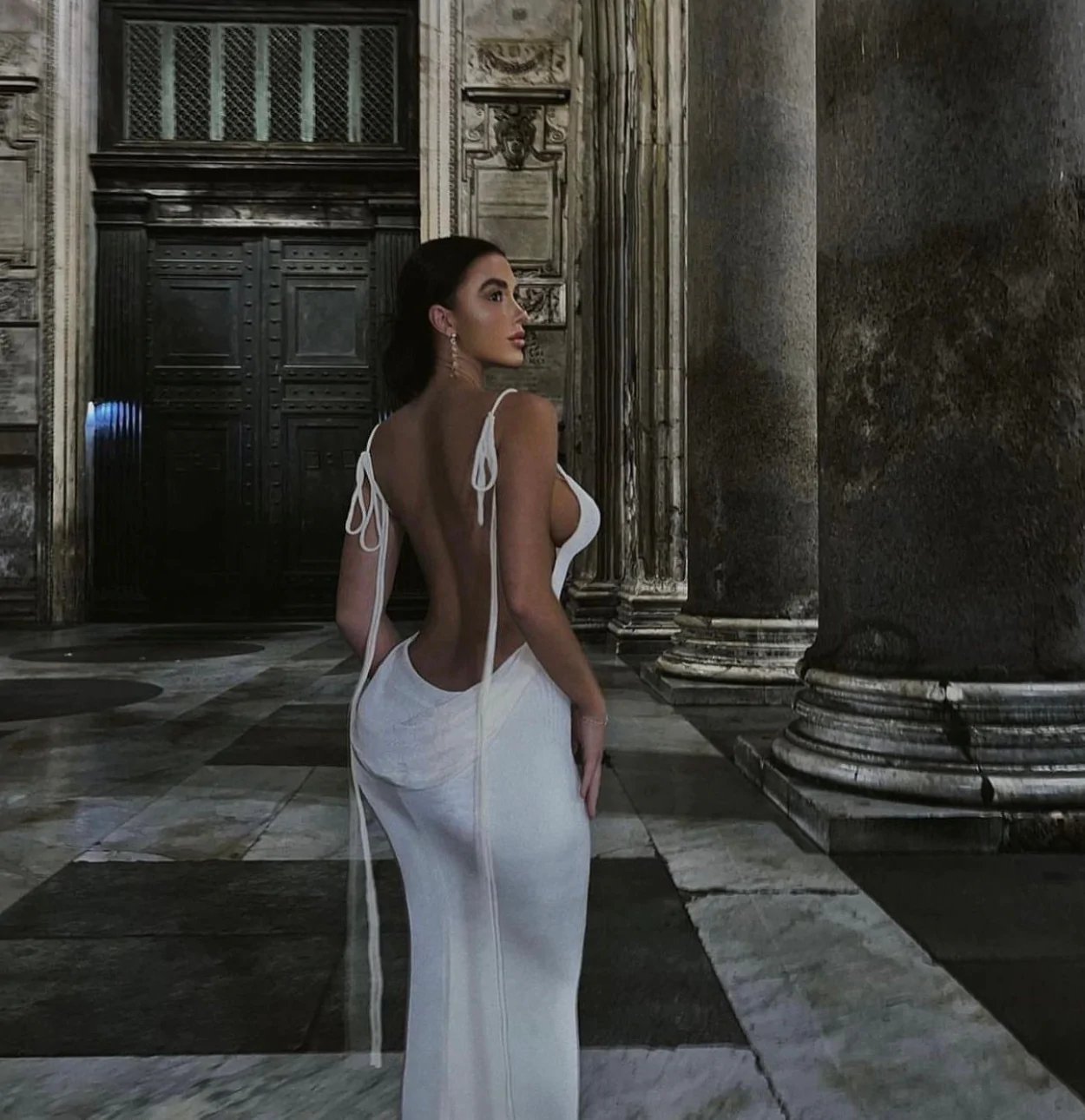 Owronline - Serenity Backless Maxi Dress - owronline