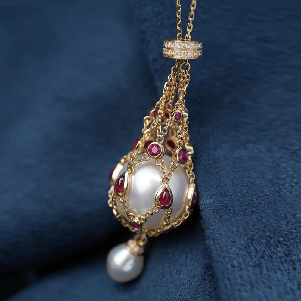 Owronline - Pearl and Gemstone Pendants - owronline