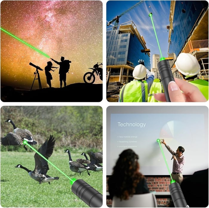 🔥40% discount🔥-Red and green single-point laser light