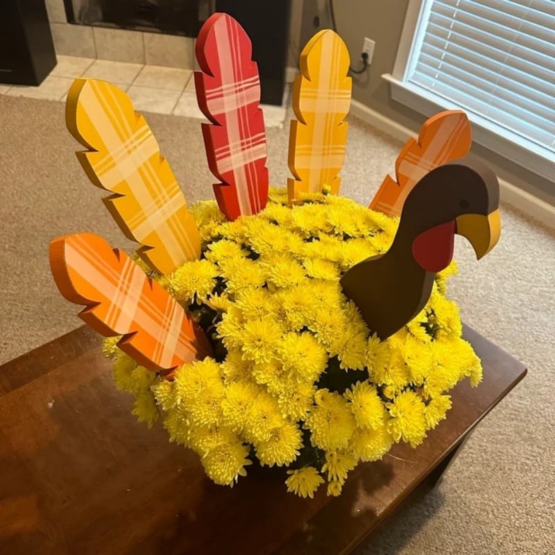 Owronline - Fall Decor Thanksgiving Turkey - owronline