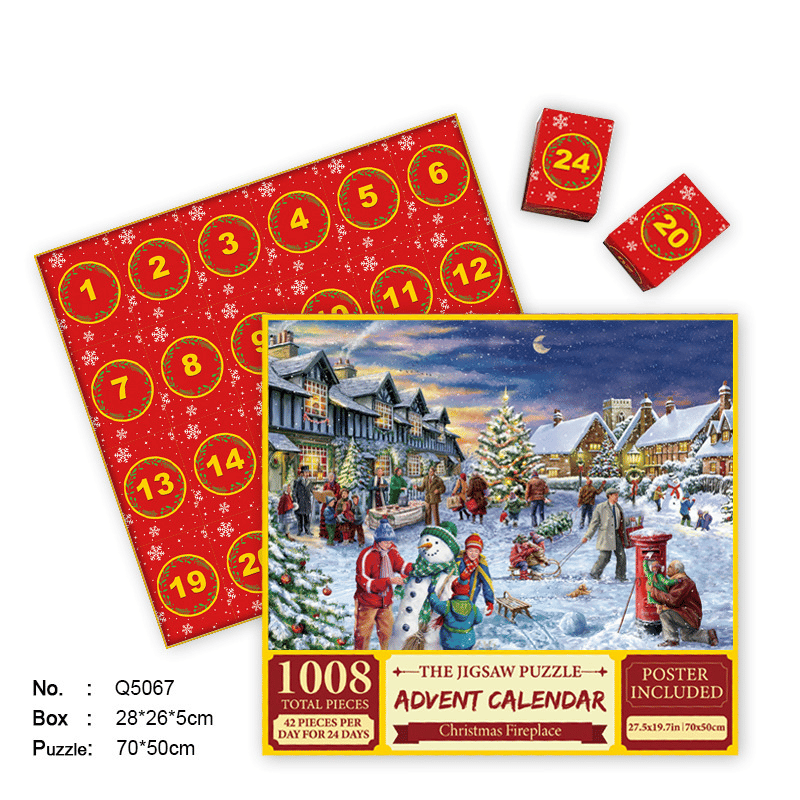 🎄Last day! 💥Special sale - Christmas Advent Calendar Puzzle - owronline