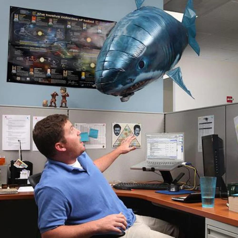 🔥Last day! 💥Special sale - Remote Control Flying Shark - owronline