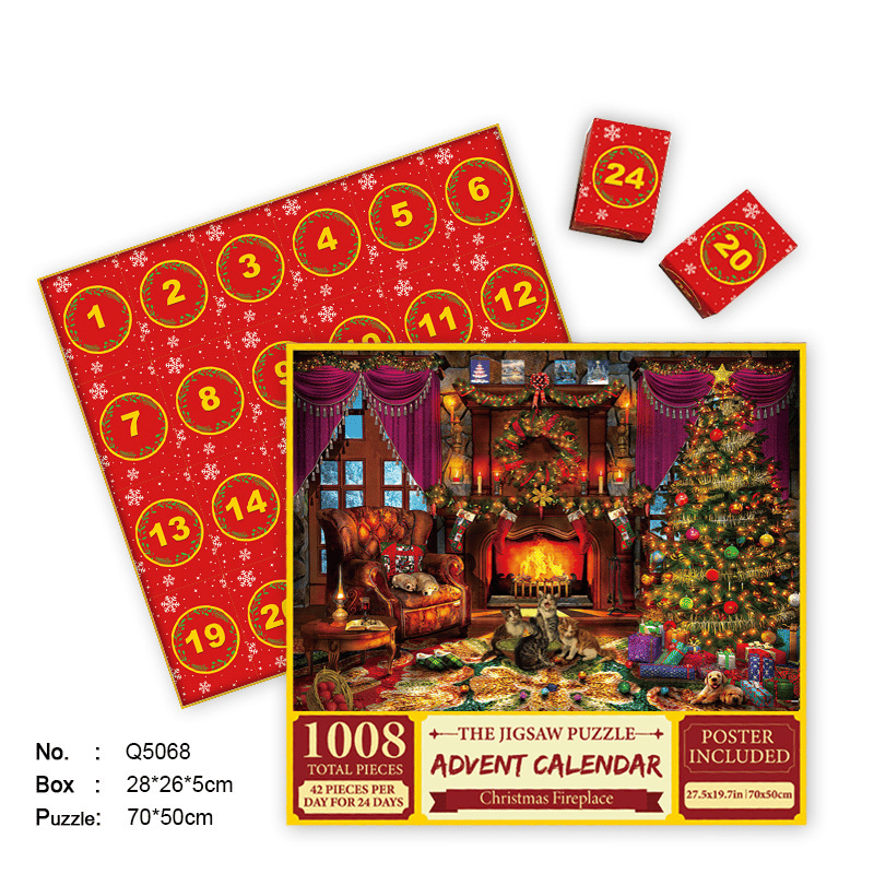 🎄Last day! 💥Special sale - Christmas Advent Calendar Puzzle - owronline