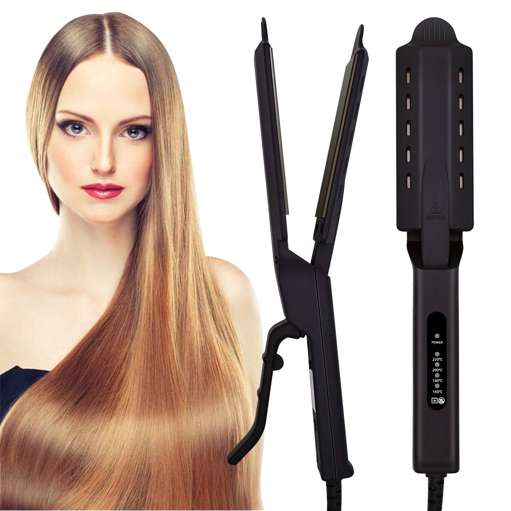 Owronline - Professional Ceramic Tourmaline Ionic Flat Iron Hair Straightener