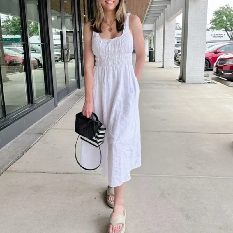 Owronline - Women's Smocked Dress