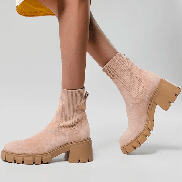 New Autumn And Winter Suede Boots