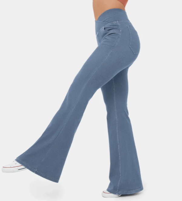 Owronline - Magic High Waisted Flare Pants