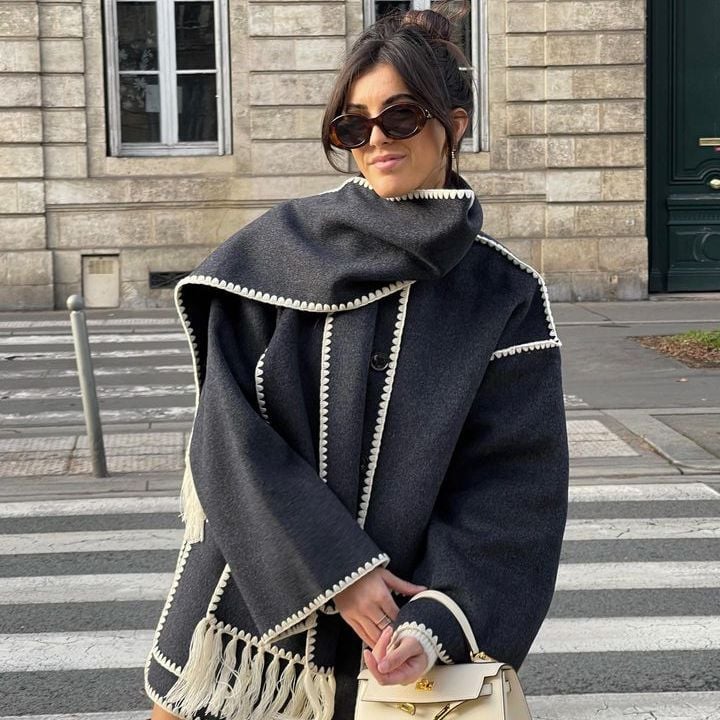 Owronline - The Perfect Winter Ensemble: Coat And Scarf