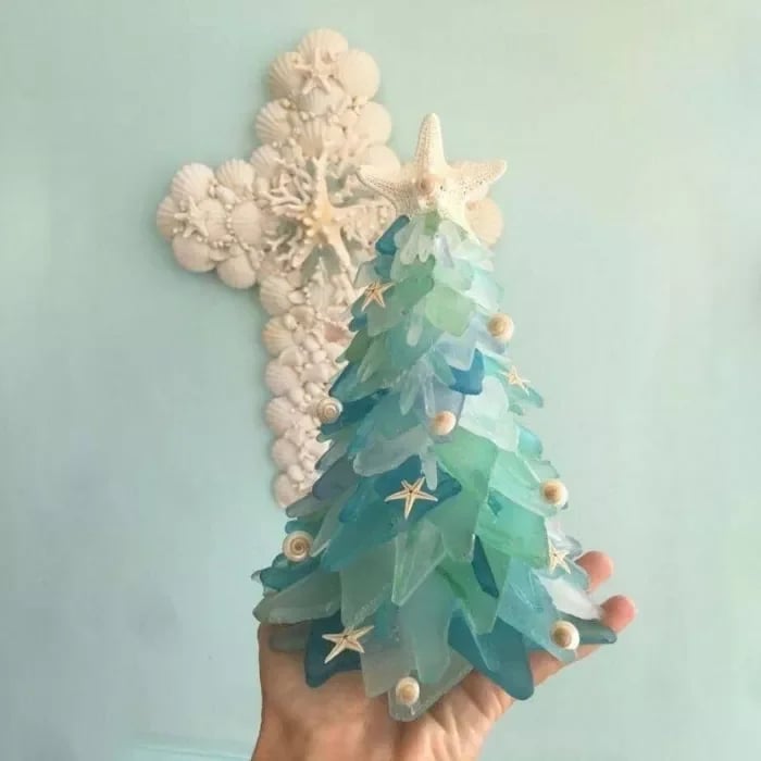 Owronline - Sea Glass Christmas Tree