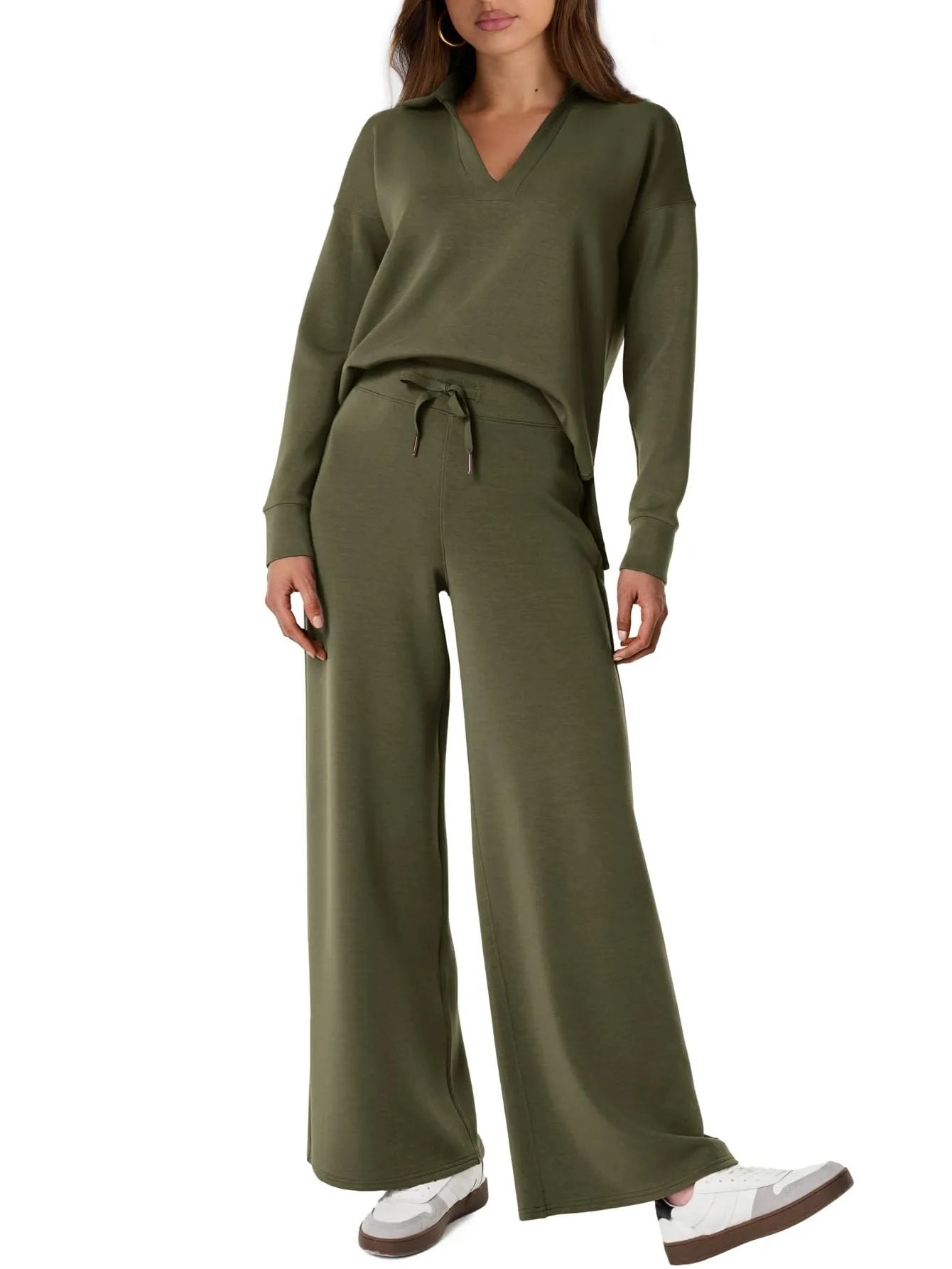 Owronline - Casual Long Sleeve Sweatsuits Sets