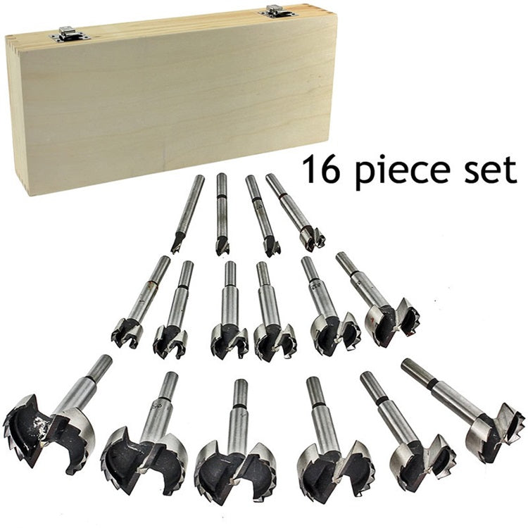 Owronline - Bit Set with Round Shank for Wood