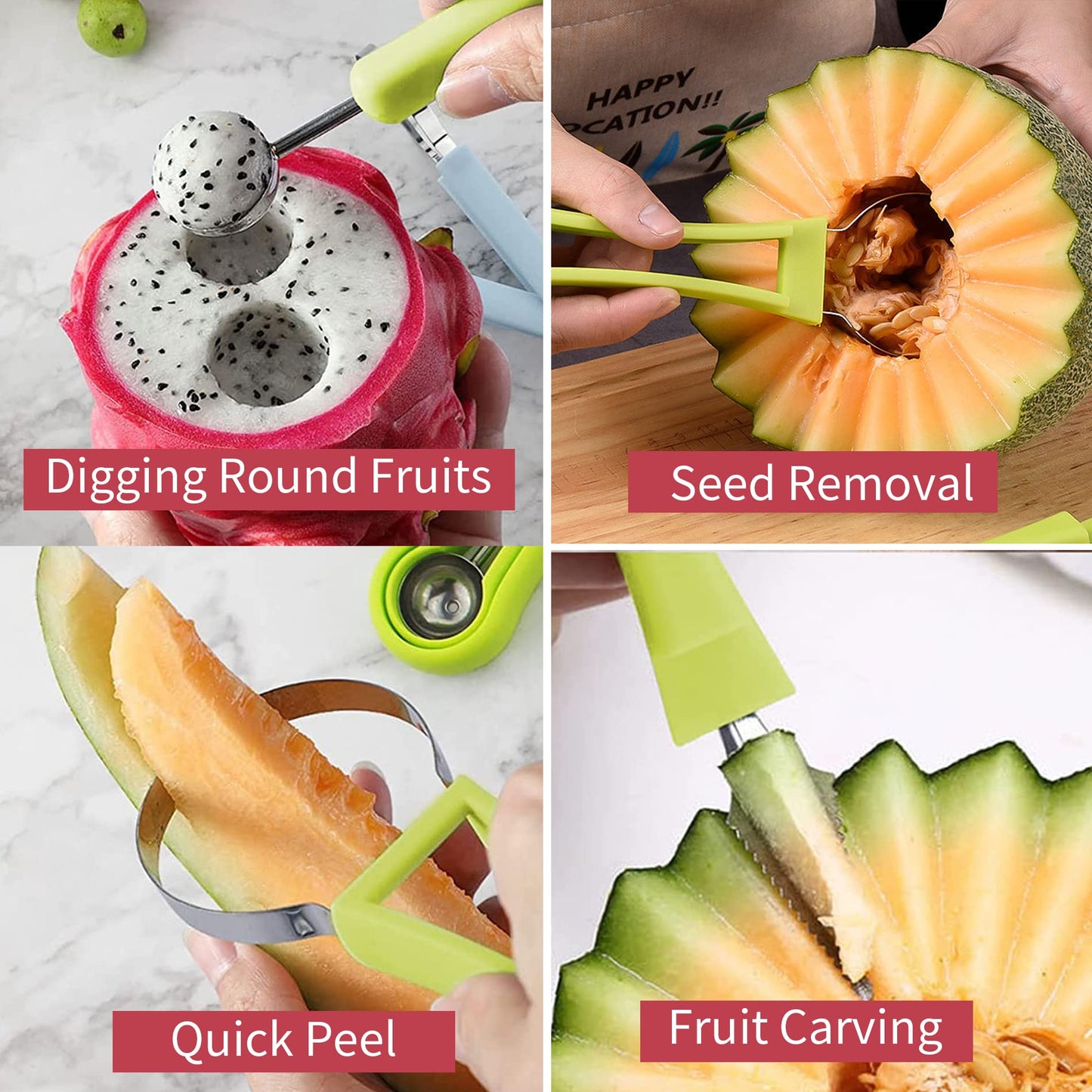 Owronline - 3 in 1 Fruit Tool Knife - owronline