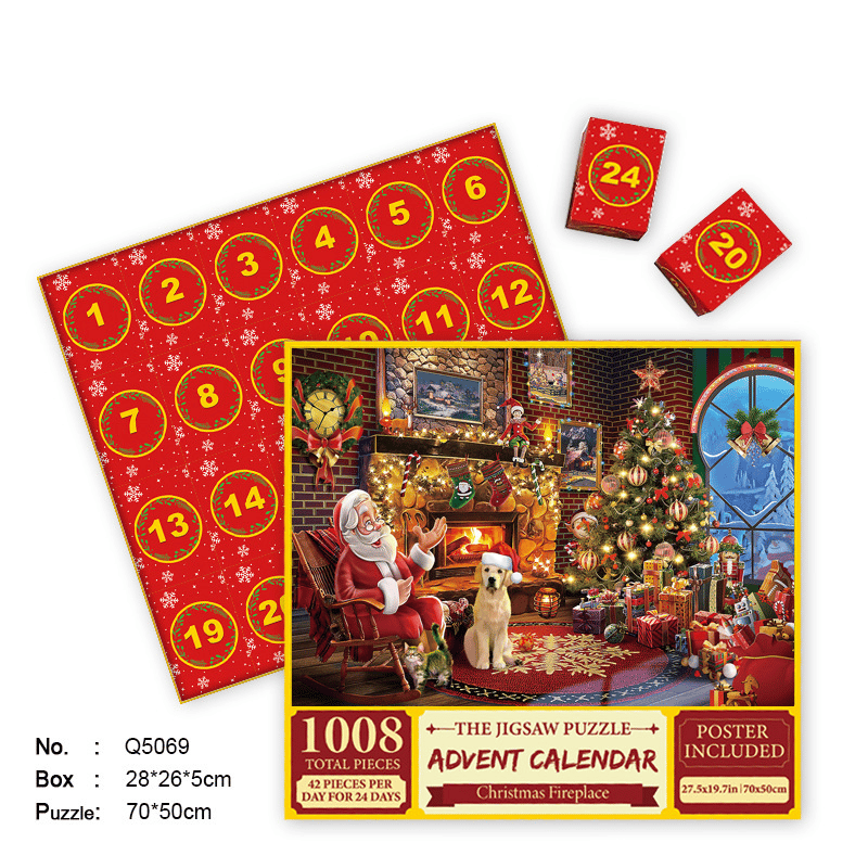 🎄Last day! 💥Special sale - Christmas Advent Calendar Puzzle - owronline
