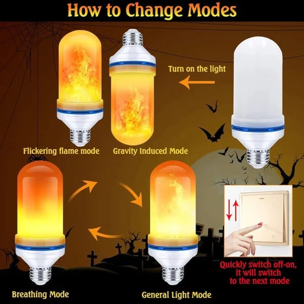 š„Last day! š„Special sale - HOT SALE UPGRADE LED FLAME LIGHT BULB