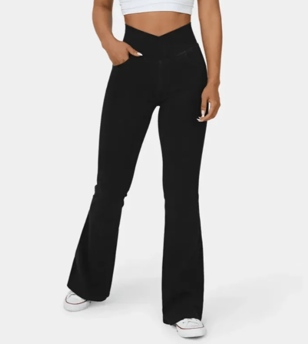 Owronline - Magic High Waisted Flare Pants