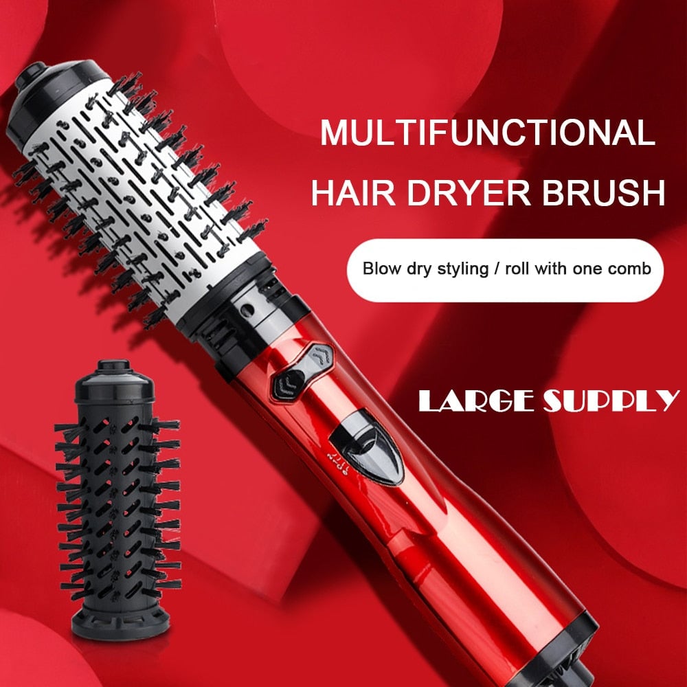 Owronline - The Hair Wizard, All-in-One Styler for Drying, Curling, and Straightening Hair