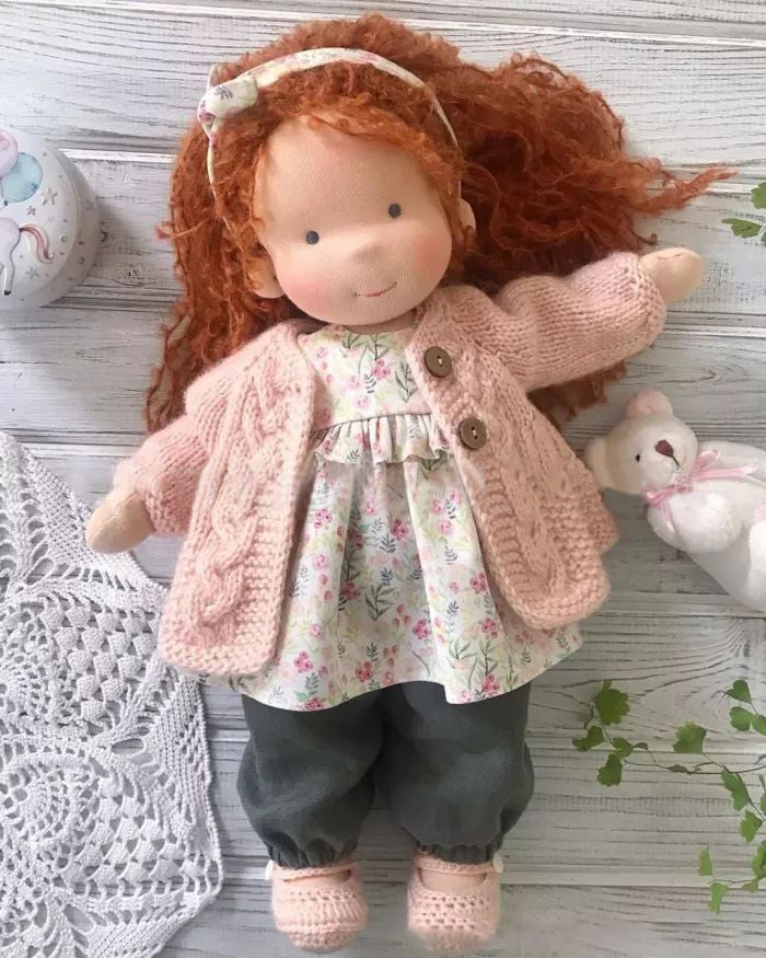 🔥Last day! 💥Special sale - The Best Gift for Kids-Handmade Waldorf Doll - owronline