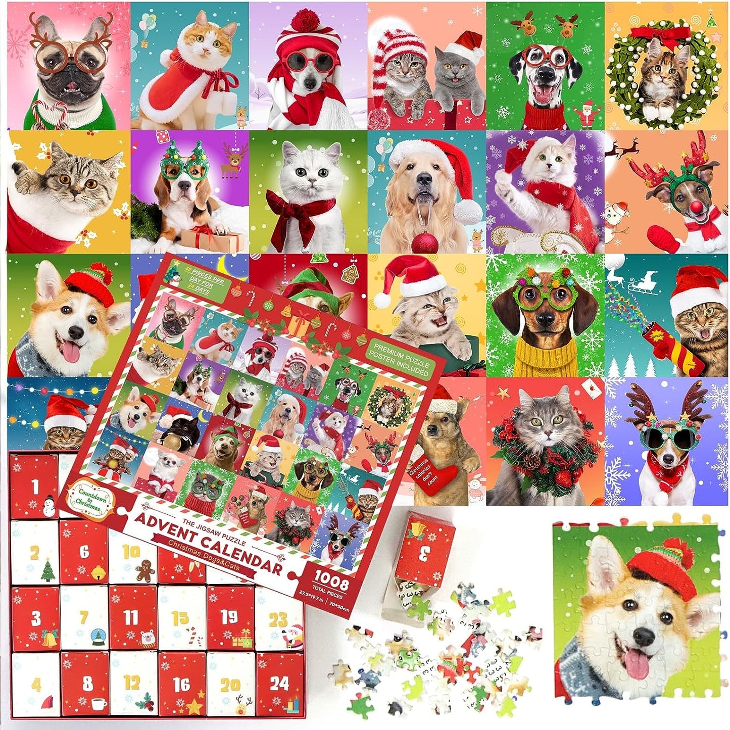 🎄Last day! 💥Special sale - Christmas Advent Calendar Puzzle - owronline