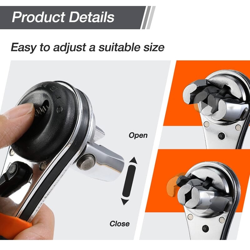 Owronline - Adjustable Ratchet Wrench