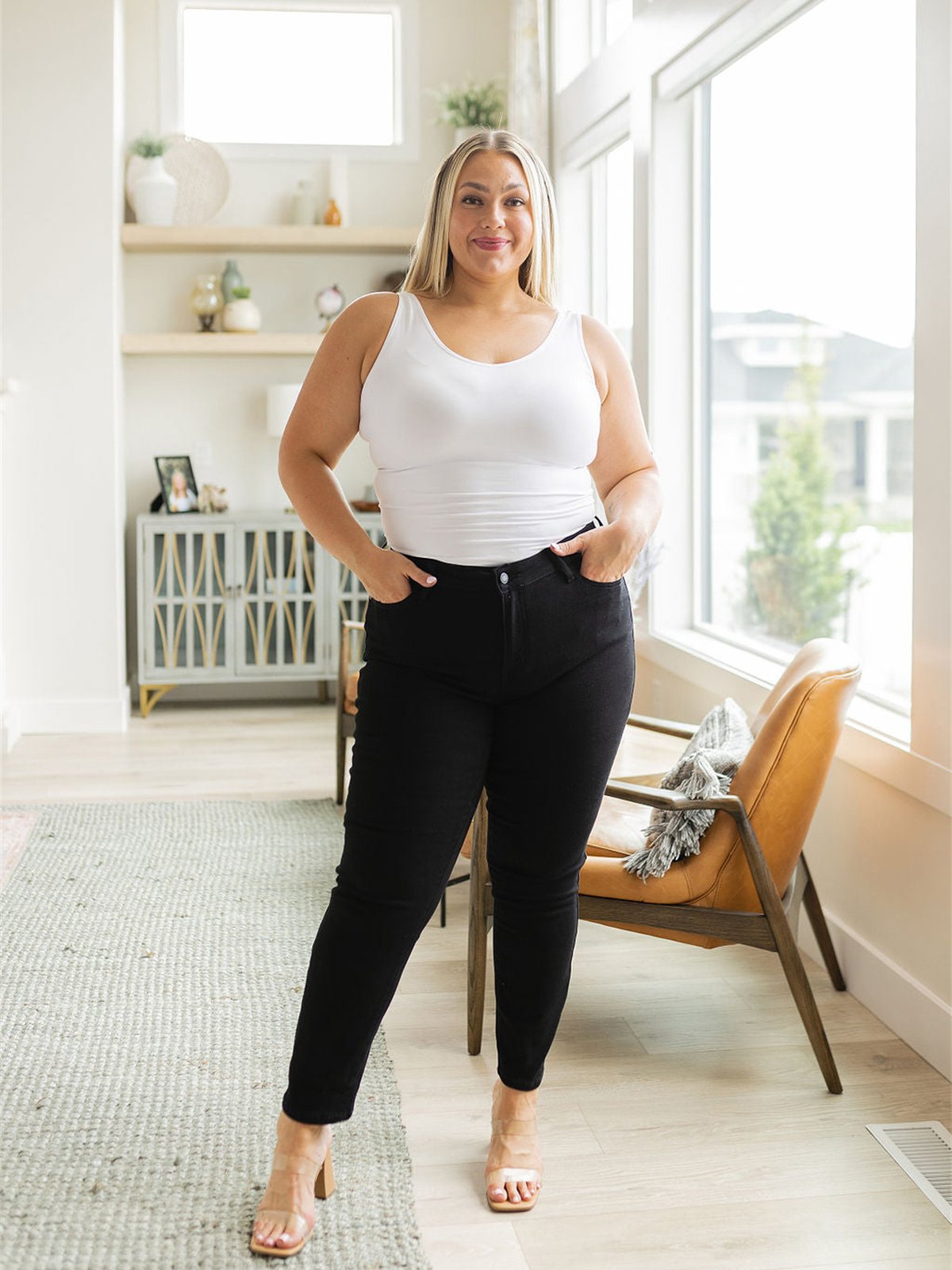 Owronline - Tummy Control Bootcut Jeans