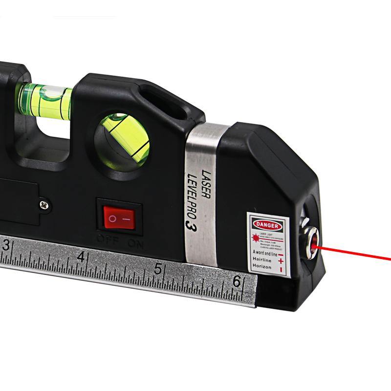 Owronline - Laser Level Ruler Multi-functional Household Infrared Decoration