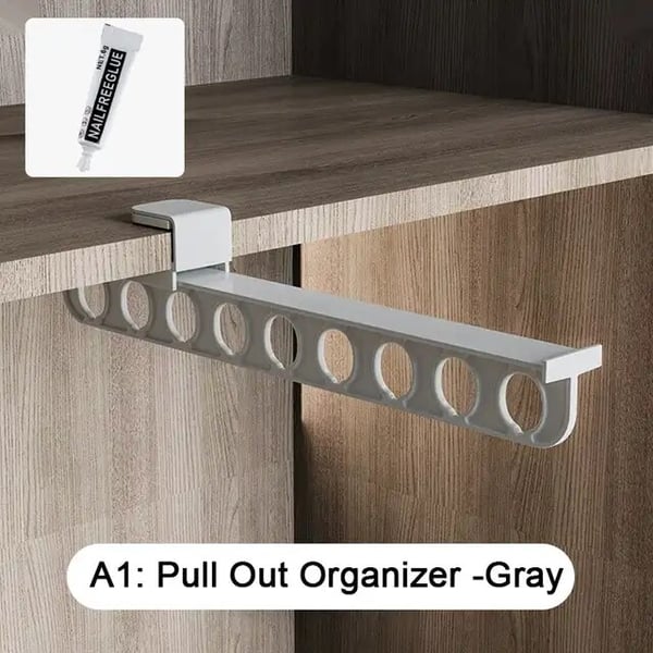 Owronline - Intelligent pull-out slide trouser rack