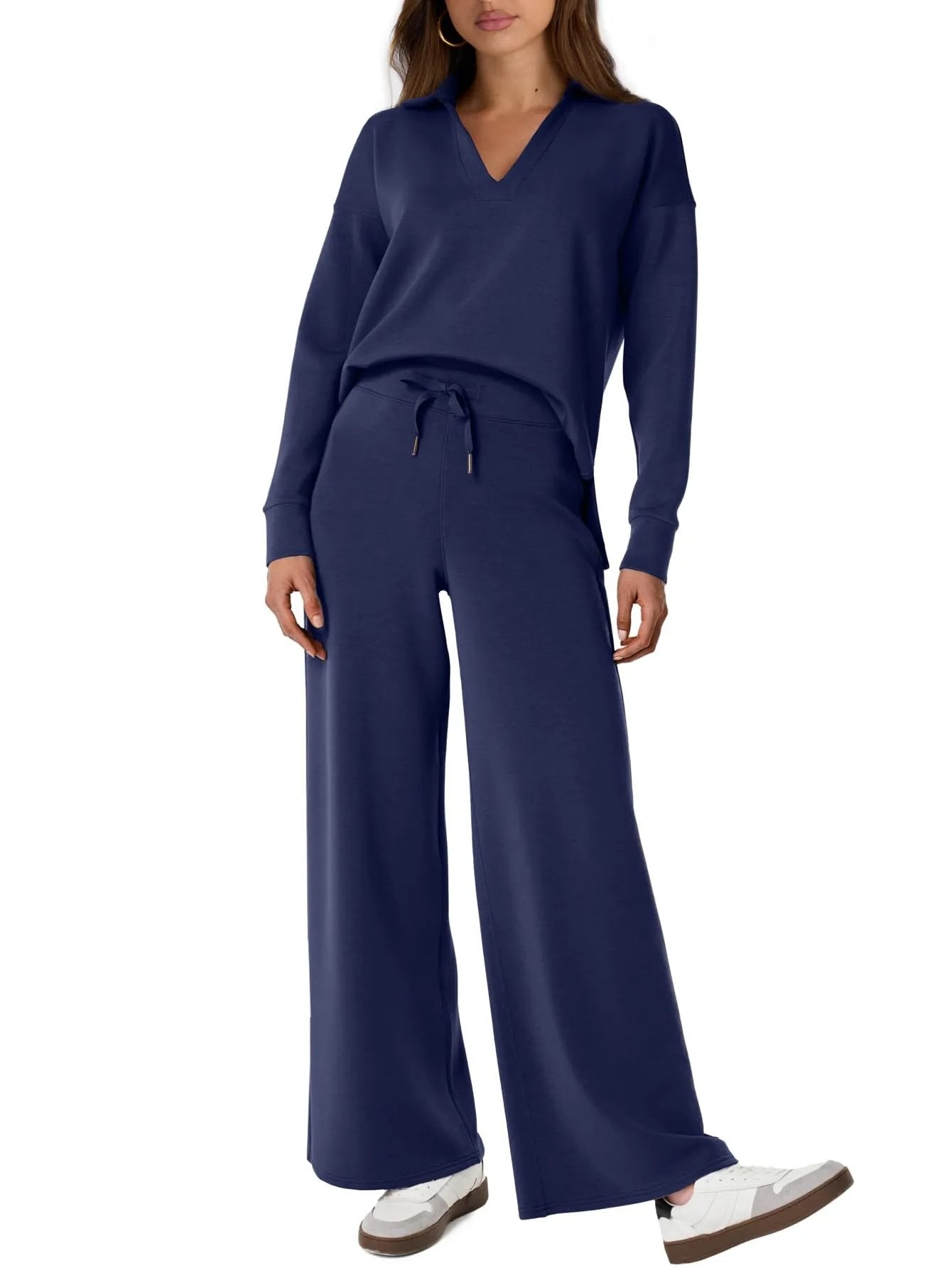 Owronline - Casual Long Sleeve Sweatsuits Sets
