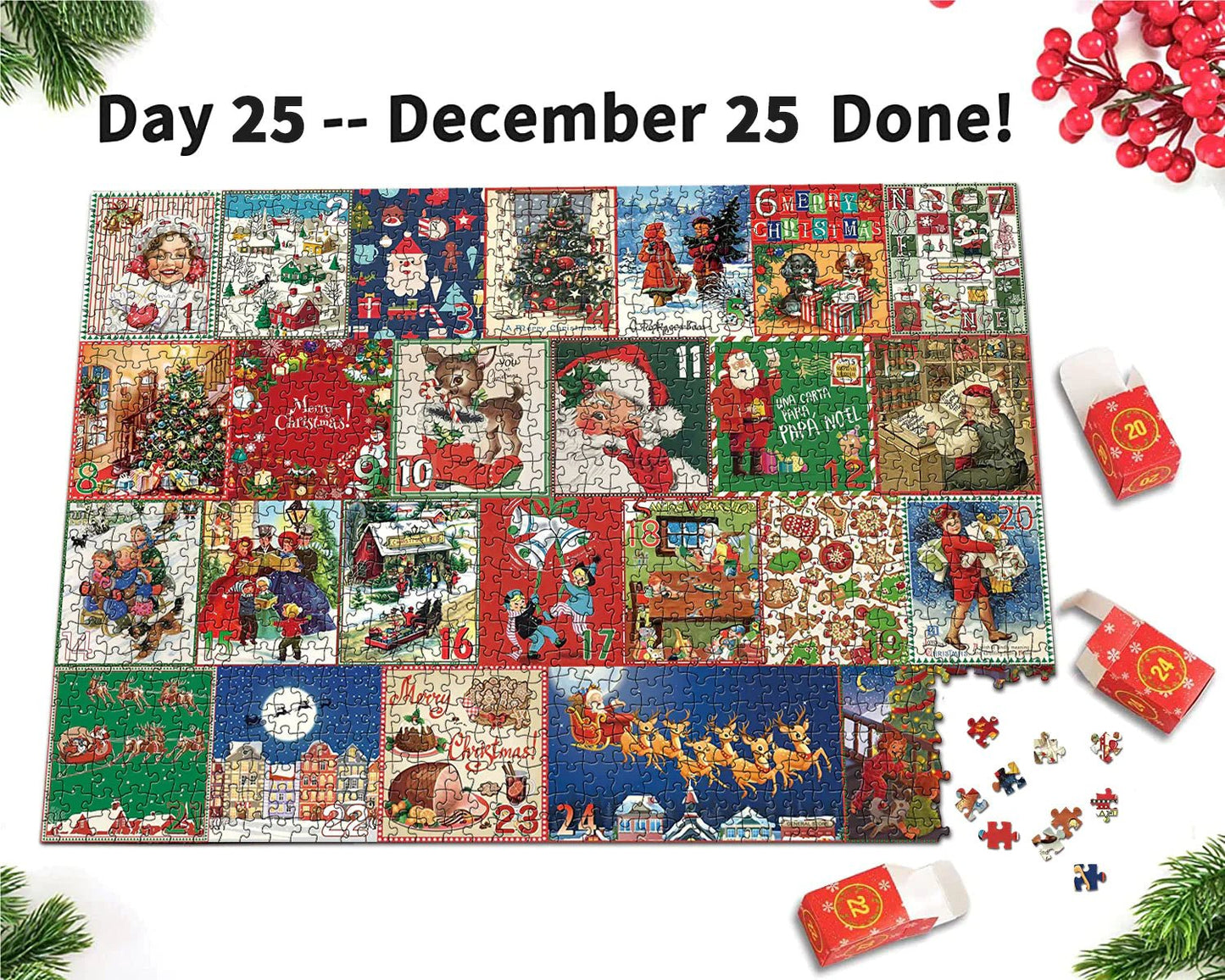 🎄Last day! 💥Special sale - Christmas Advent Calendar Puzzle - owronline