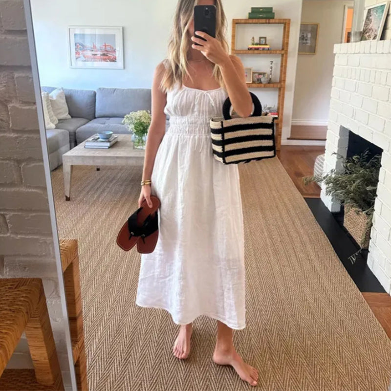 Owronline - Women's Smocked Dress