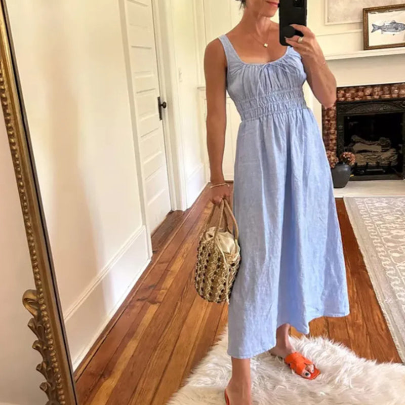 Owronline - Women's Smocked Dress