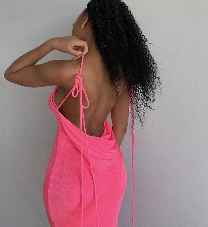 Owronline - Serenity Backless Maxi Dress - owronline