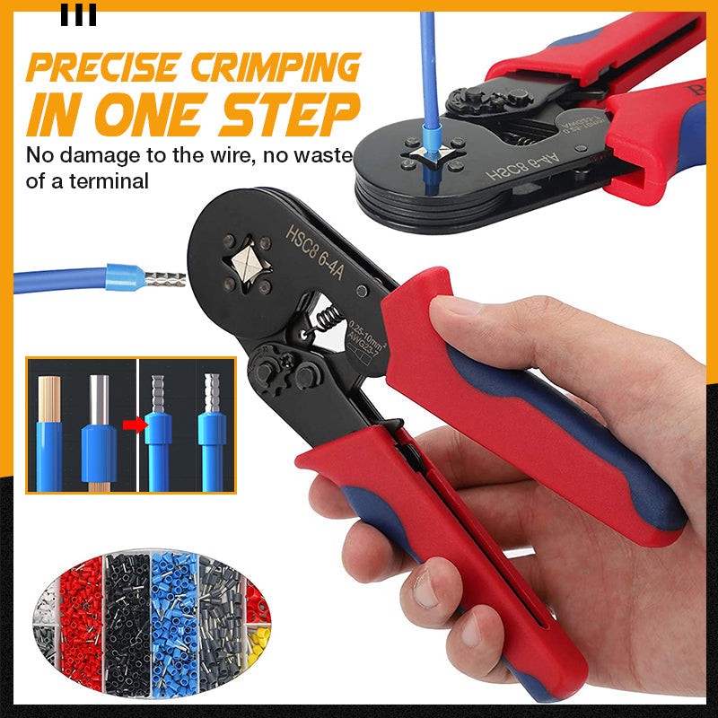 Owronline - Ratchet Tubular Terminal Wire Crimpers Set