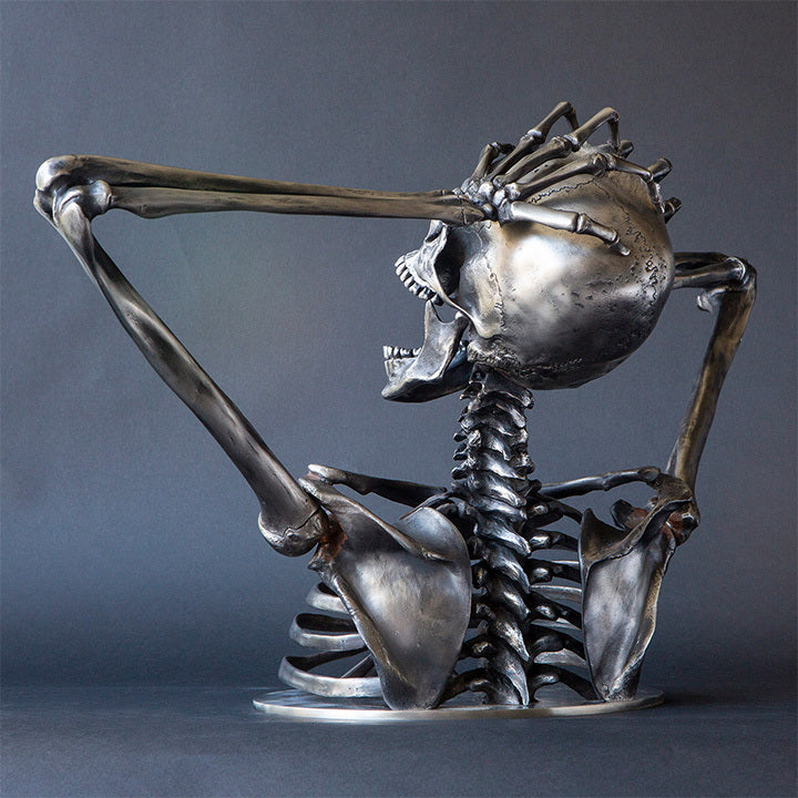 Owronline - Break the Rules Madness Skeleton Bust Sculpture