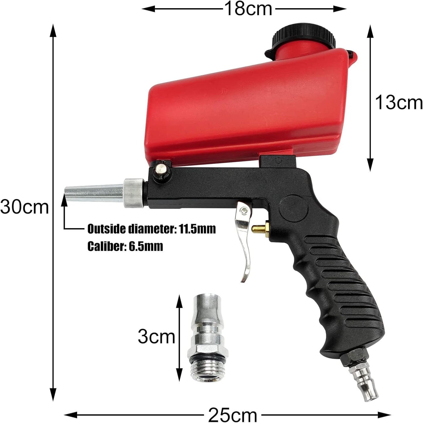 OWRONLINE - Portable Pneumatic Sandblasting Gun - owronline