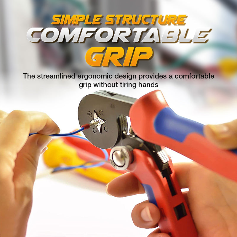 Owronline - Ratchet Tubular Terminal Wire Crimpers Set