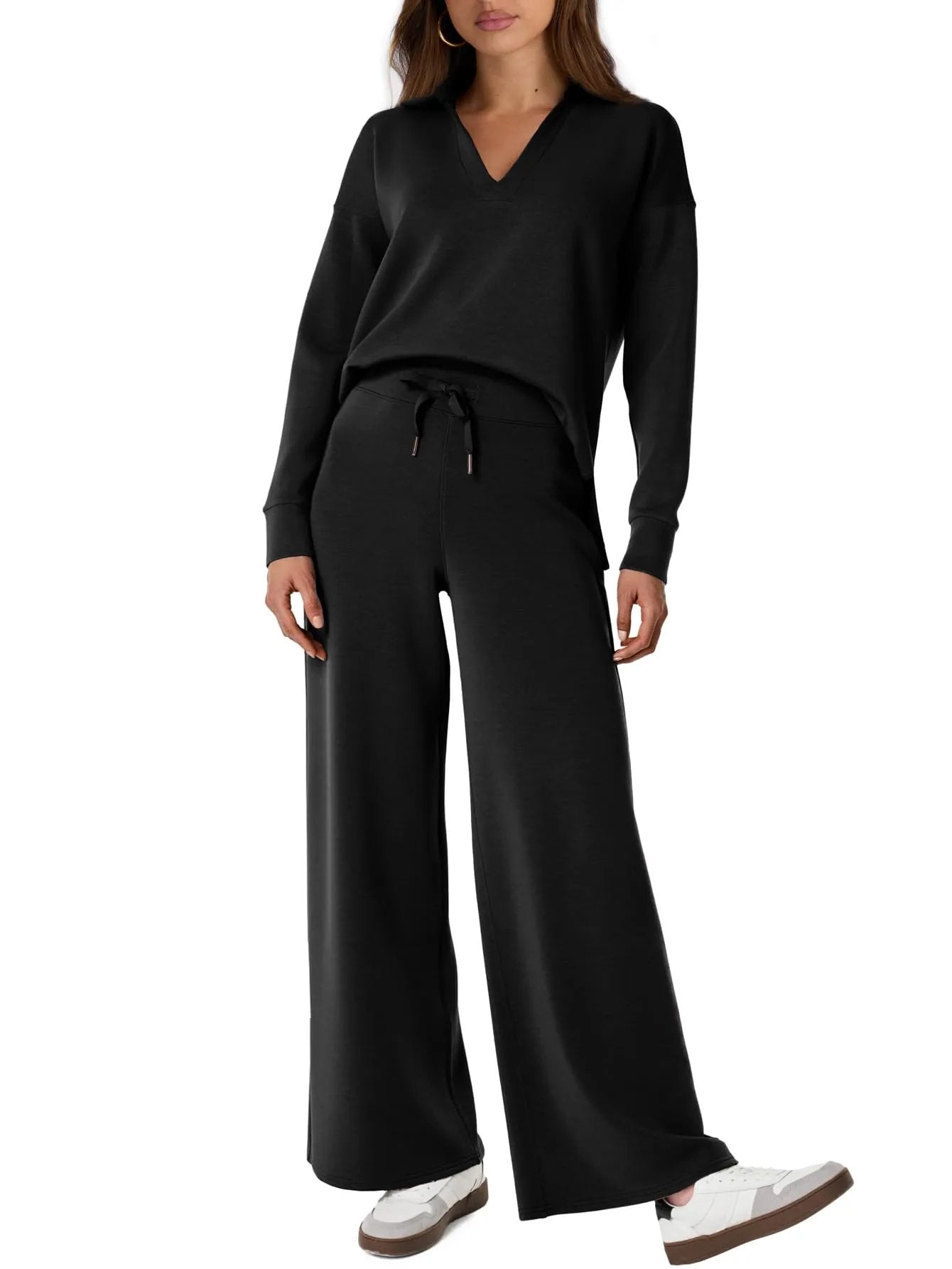 Owronline - Casual Long Sleeve Sweatsuits Sets
