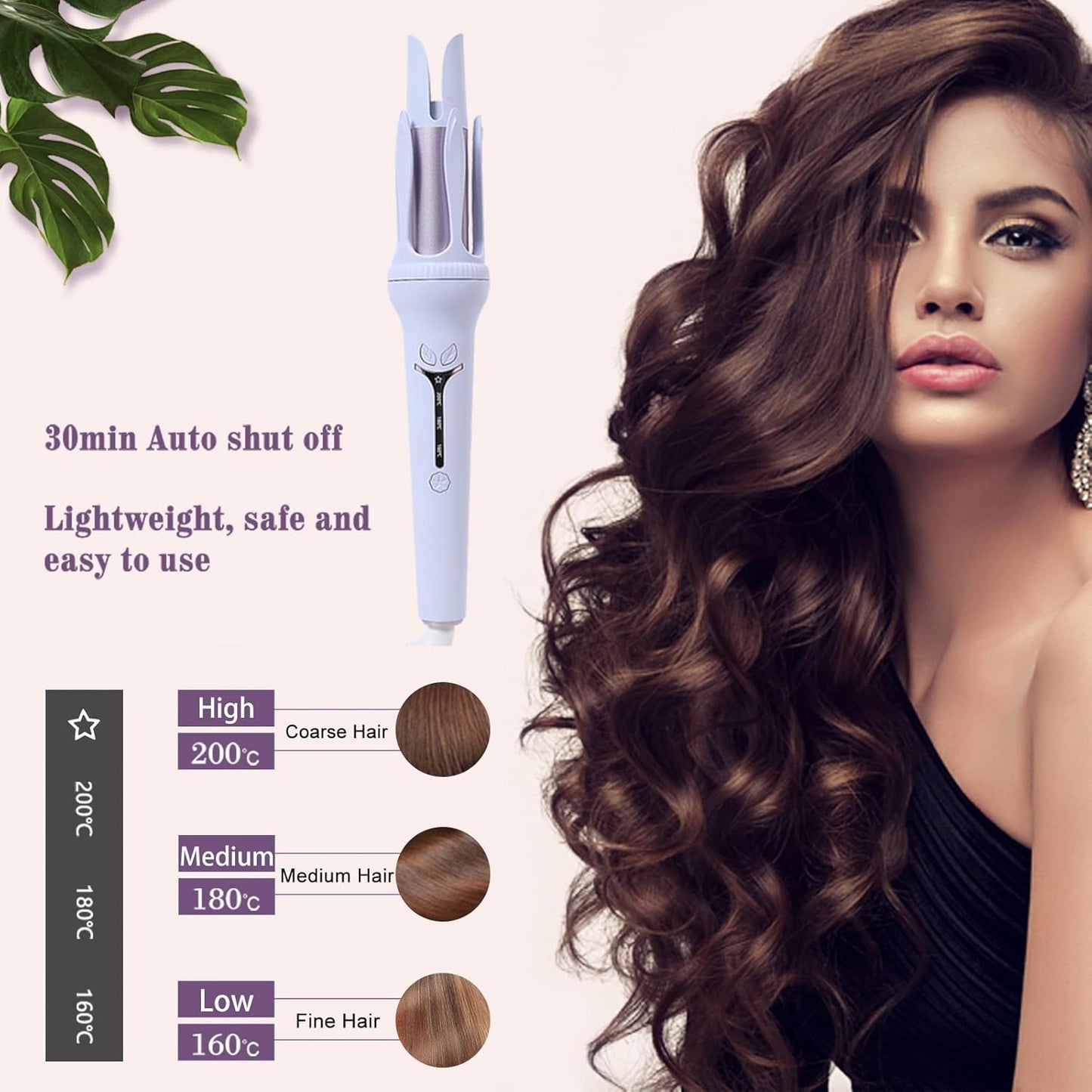 Owronline - Rotating automatic curling iron