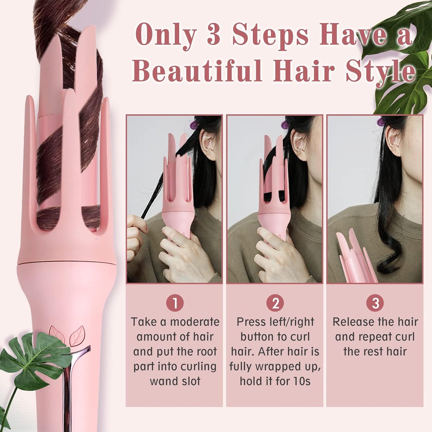 Owronline - Rotating automatic curling iron