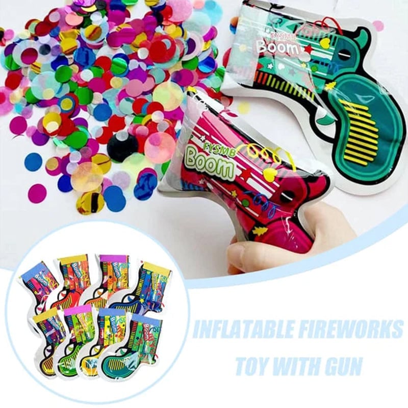 Owronline - Automatic Inflatable Toy Fireworks Cannon - owronline