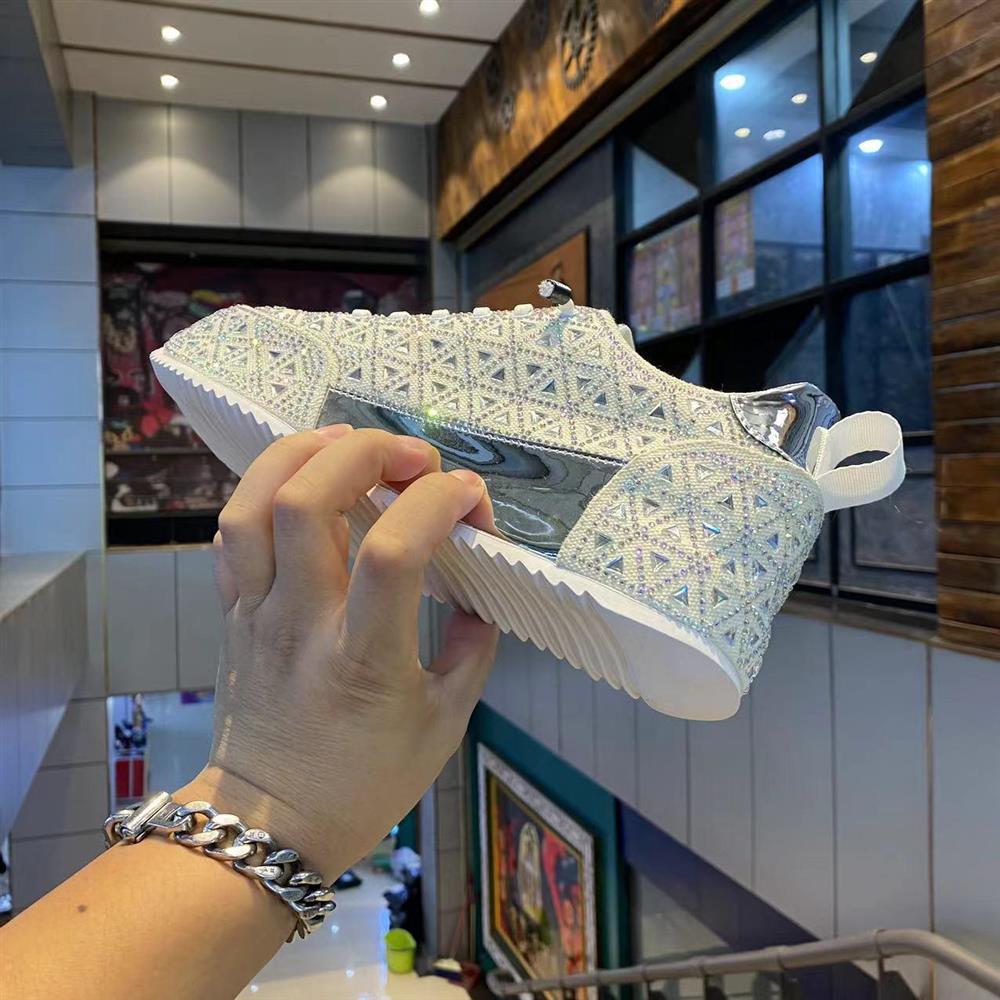 💥Owronline👟Diamond-encrusted Sneakers for Men