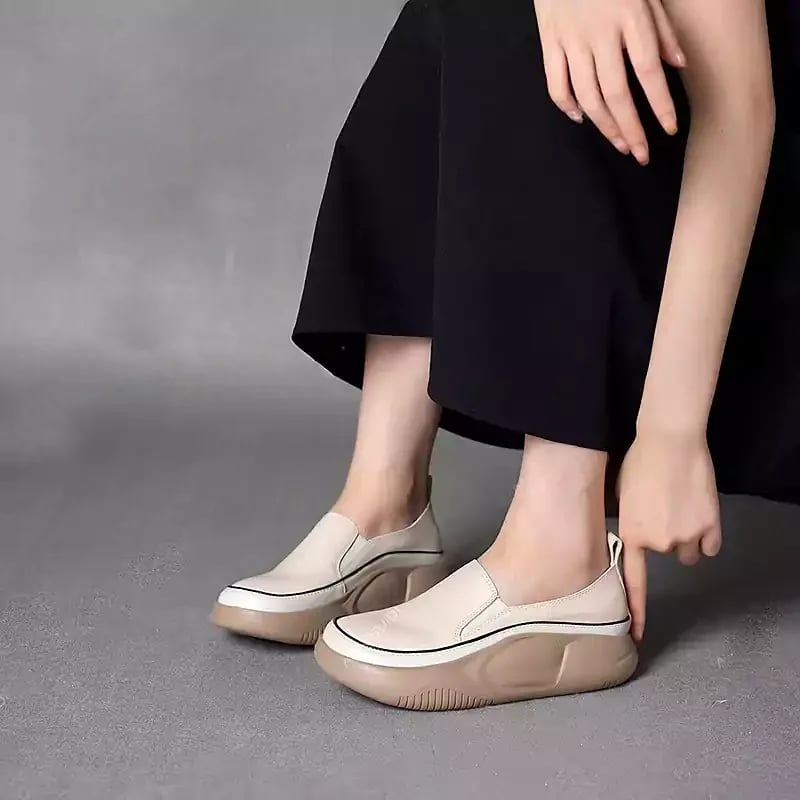 Owronline - Women Fashion Platform Loafers