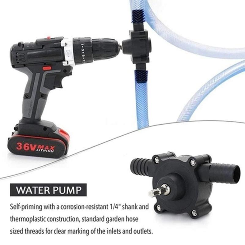 Owronline - Hand Electric Drill Drive Self Priming Water Transfer Pump